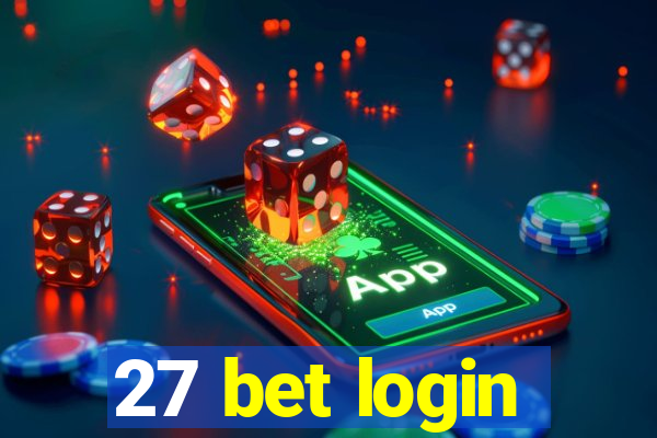 27 bet login